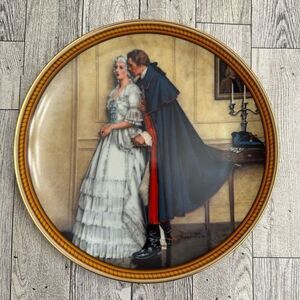 Norman Rockwell’s “The Unexpected Proposal” Collector’s Plate